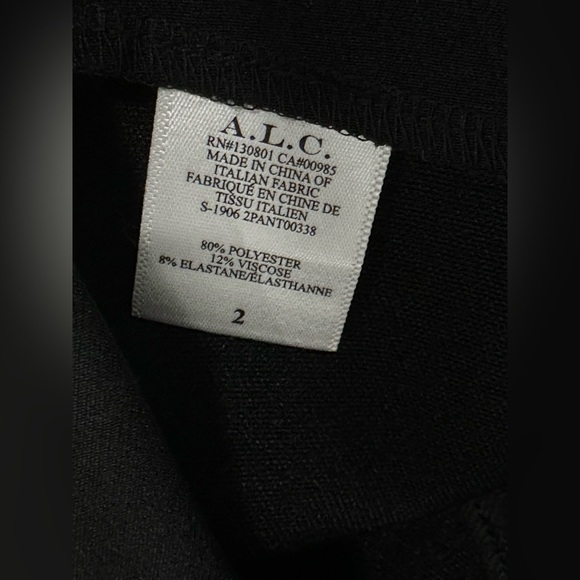 ✨NWT✨ A.L.C. Women’s Pants Size 2 - Picture 7 of 10